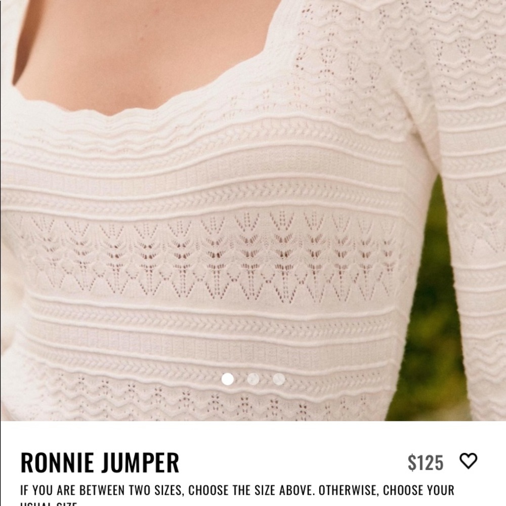 Ronnie jumper brand new, Sezane, S